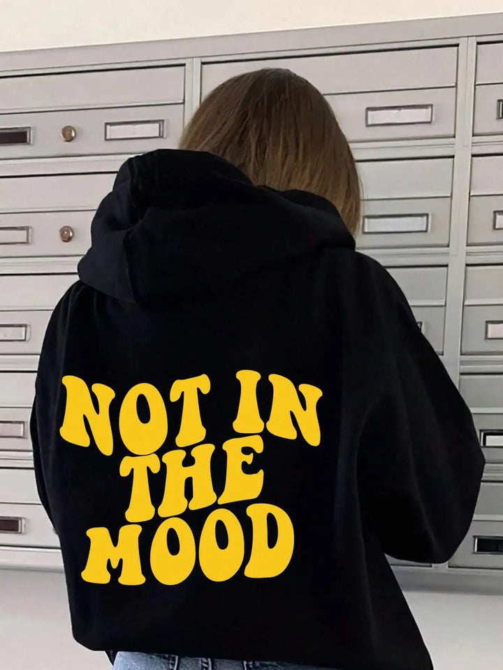 "Not In The Mood" Baggy Hoodie