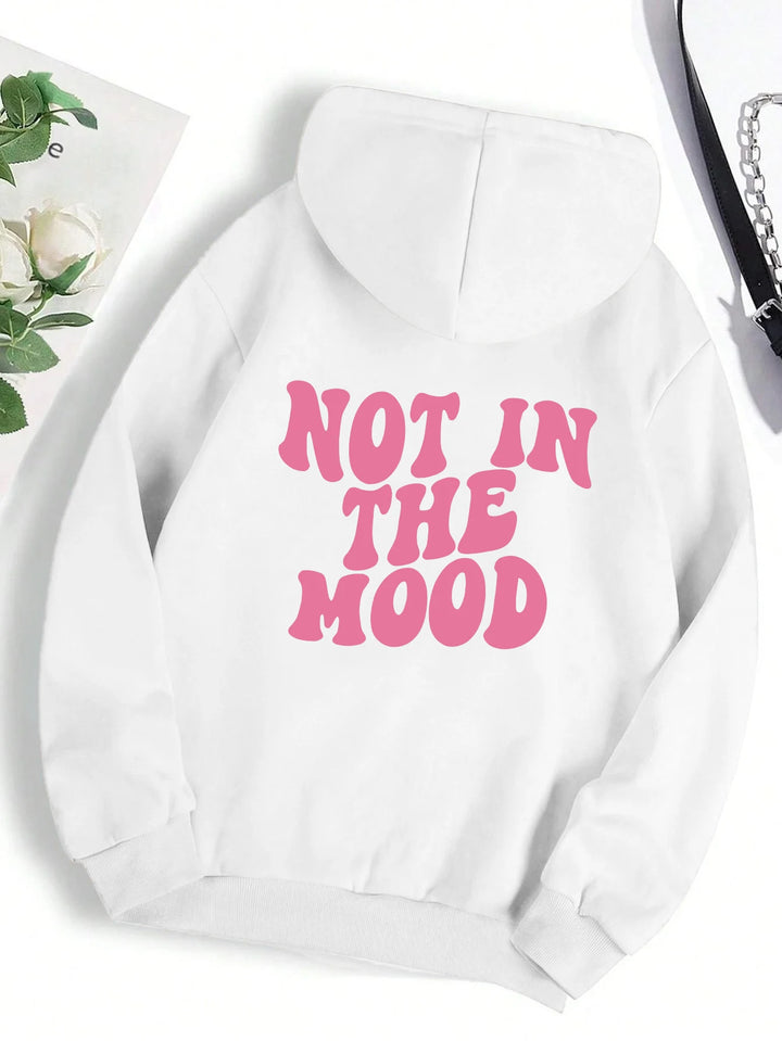 "Not In The Mood" Baggy Hoodie