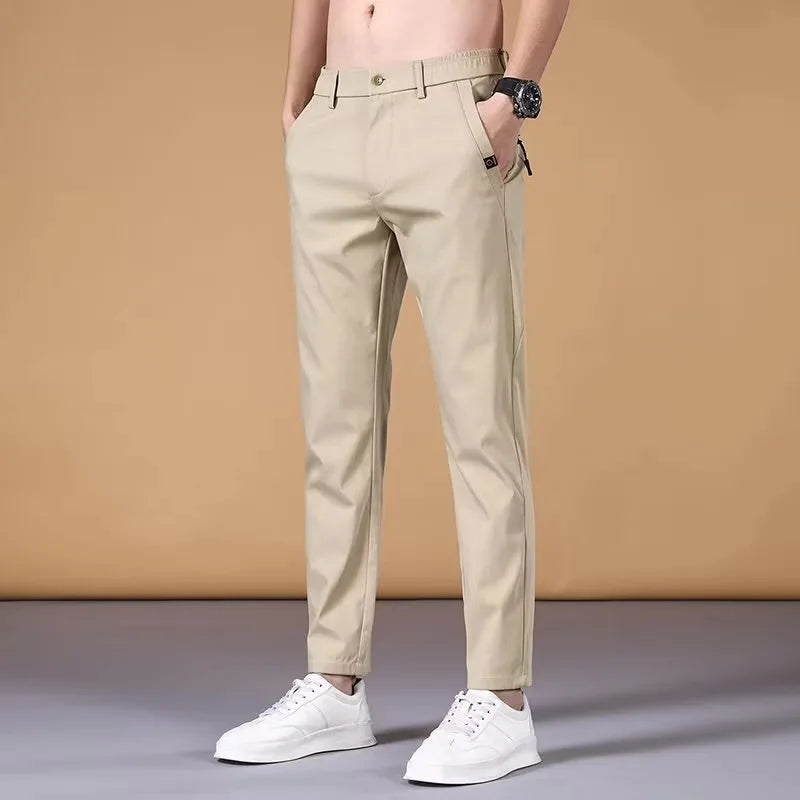 Fashion Men's Pants Summer Suit Pants Casual Korean Men's Pants Joggers Men Streetwear Casual Sports Pants