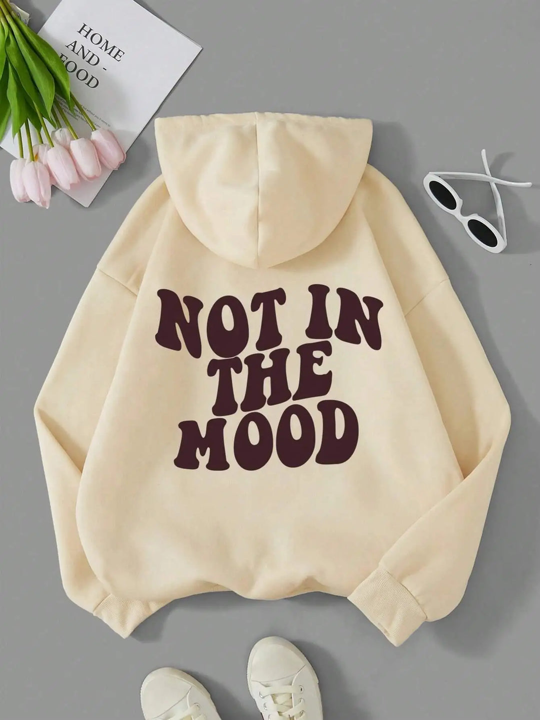 "Not In The Mood" Baggy Hoodie