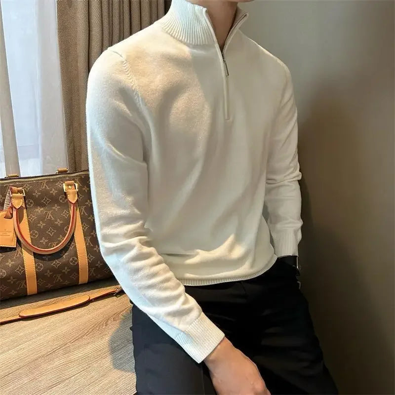 Men's Stylish Zip Up Sweater