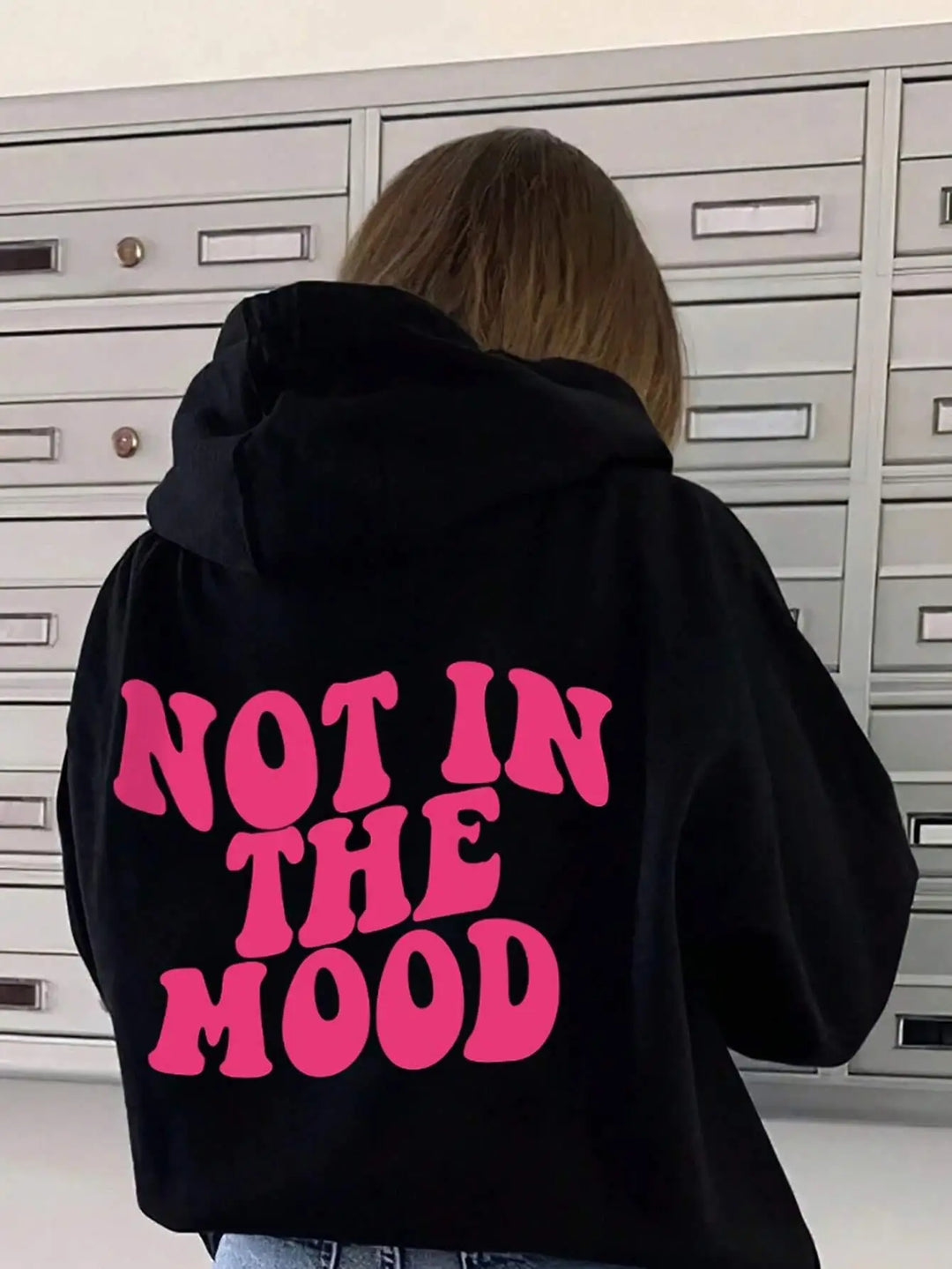 "Not In The Mood" Baggy Hoodie