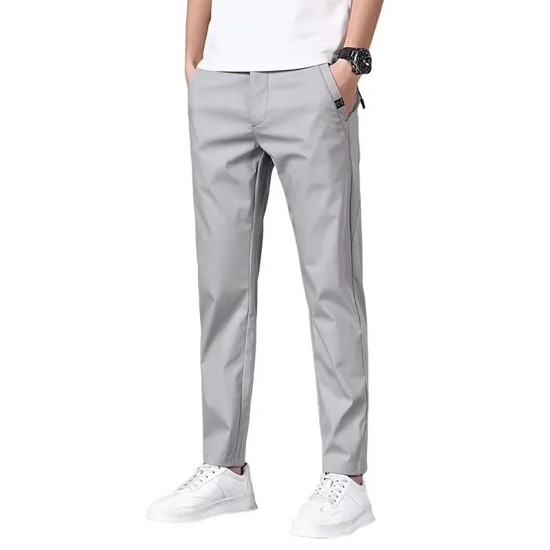 Fashion Men's Pants Summer Suit Pants Casual Korean Men's Pants Joggers Men Streetwear Casual Sports Pants