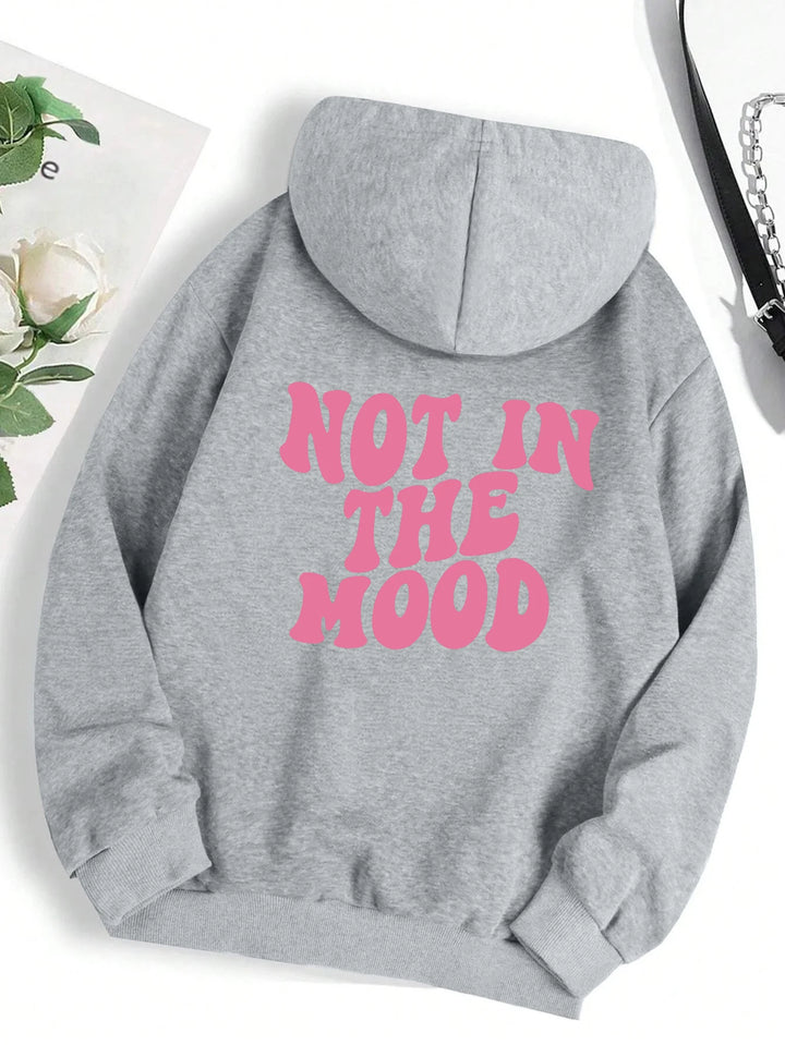 "Not In The Mood" Baggy Hoodie