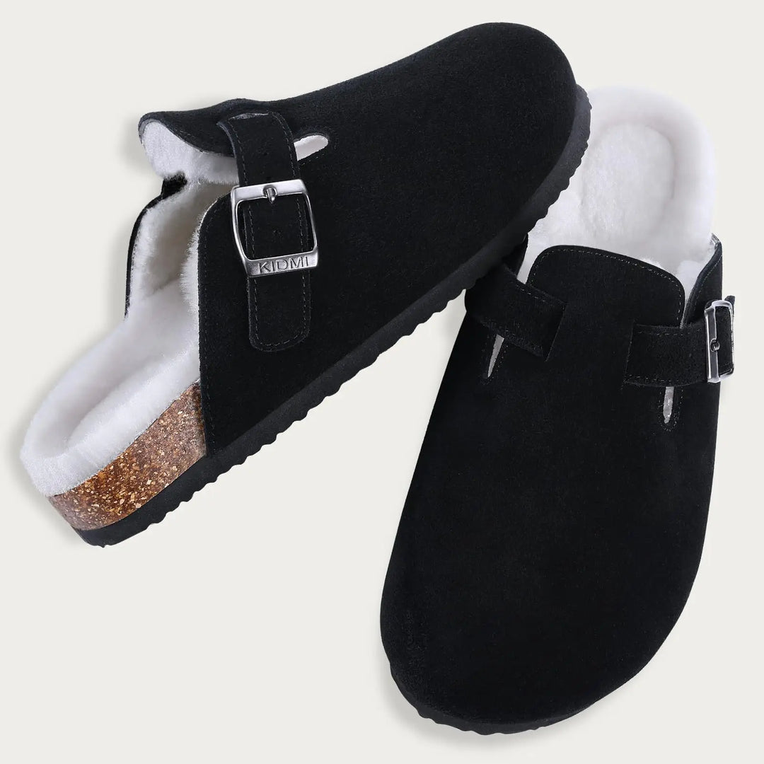 SnugSole Furry Clogs